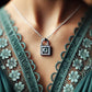 HT- Celestial Lock Pendant