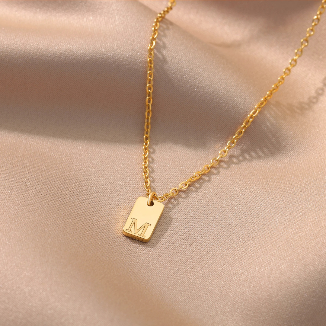 HT - Initial Tag Locket ♡ˎˊ˗