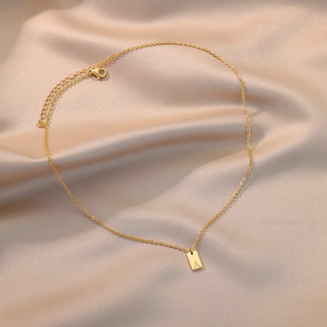 HT - Initial Tag Locket ♡ˎˊ˗